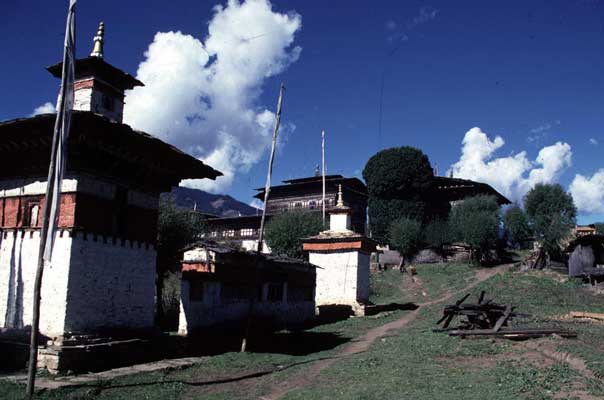 The Ogyen Choling complex is open to visitors and pilgrims