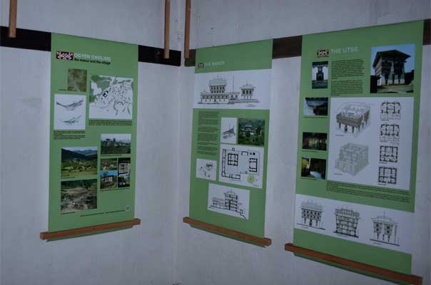 Exhibits in the museum